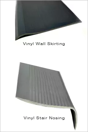 Vinyl Wall Skirting & Vinyl Stair Nosing